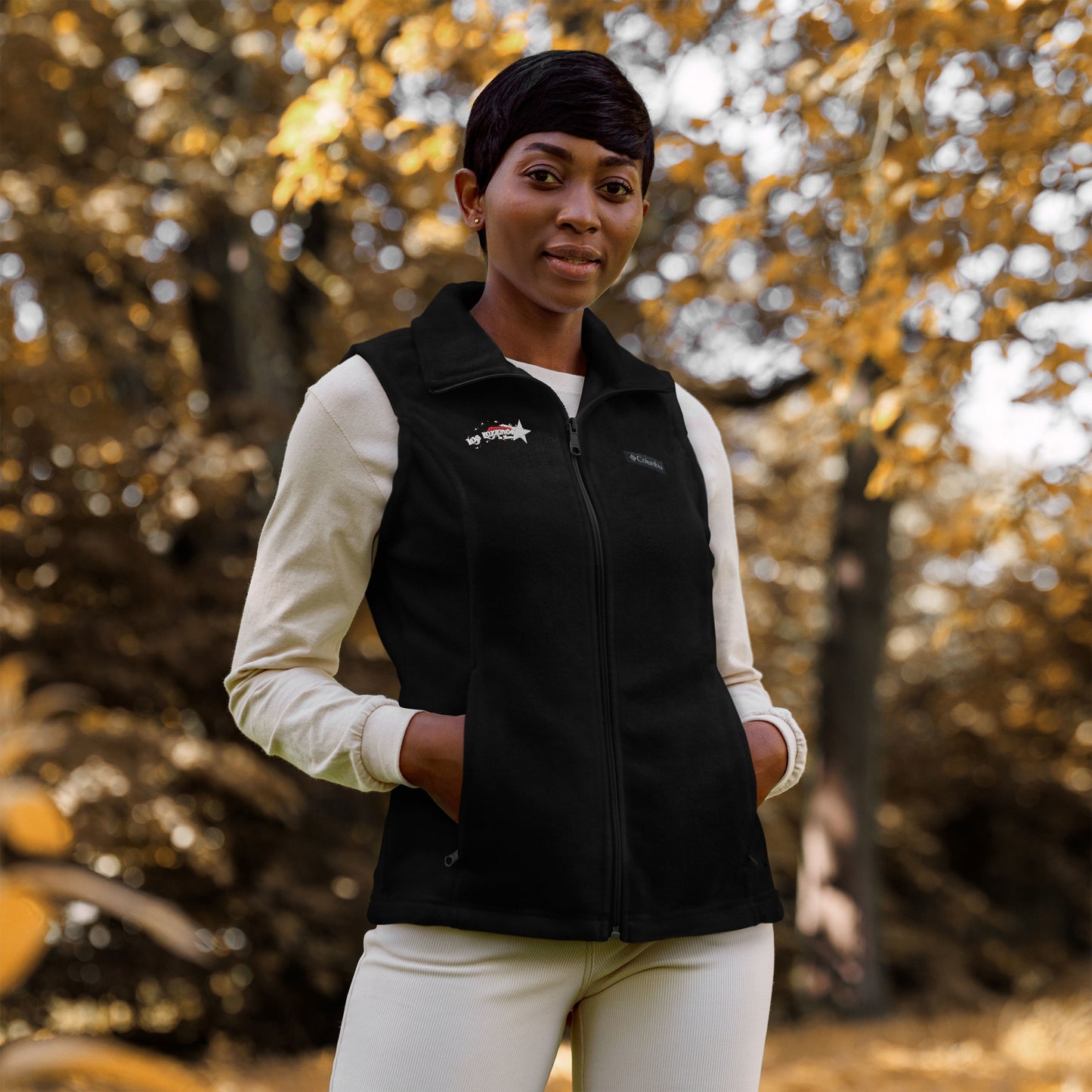 Women’s Luzeros Columbia fleece vest